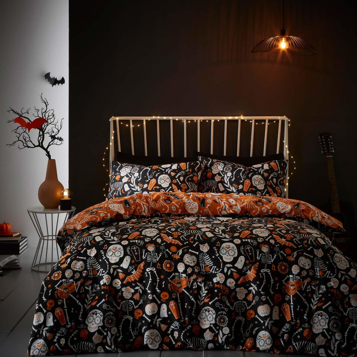 Day of the Dead Duvet Cover Set by Bedlam