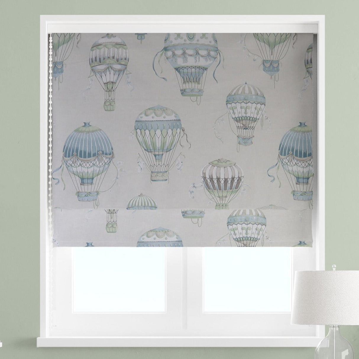 Balloons Antique Made To Measure Roman Blind by Style Furnishings