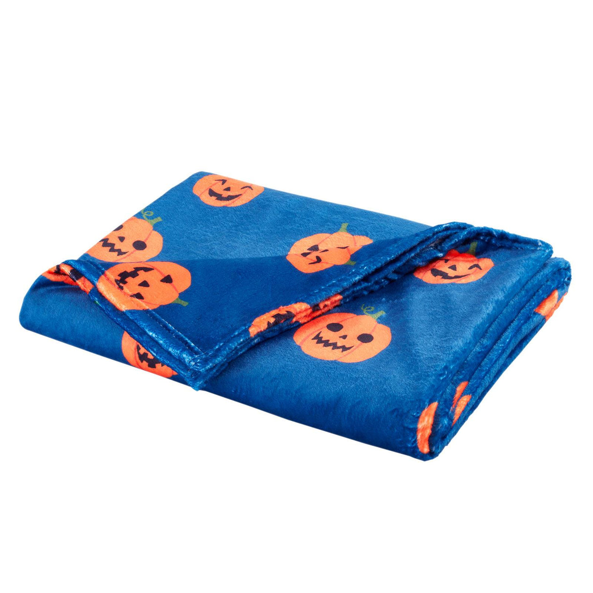 Halloween Pumpkins Fleece Throw by Catherine Lansfield