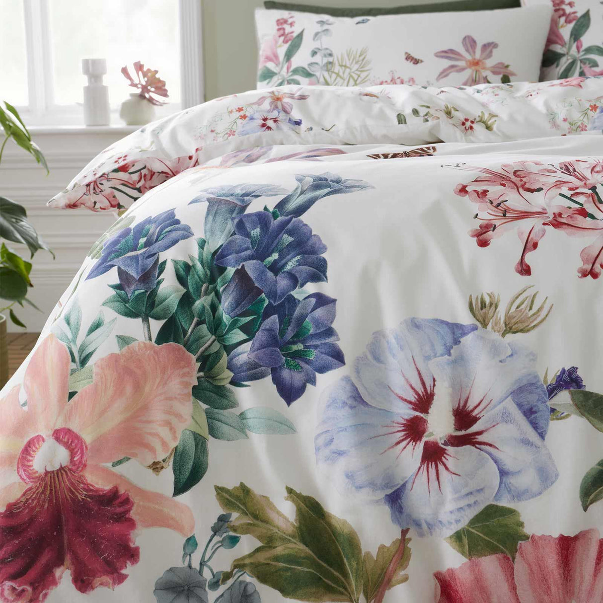 Exotic Garden Duvet Cover Set by RHS
