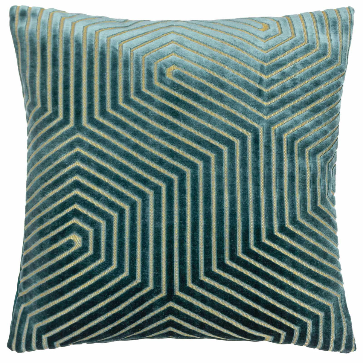 Evoke Cut Velvet Cushion Cover 18" x 18" by Paoletti 36