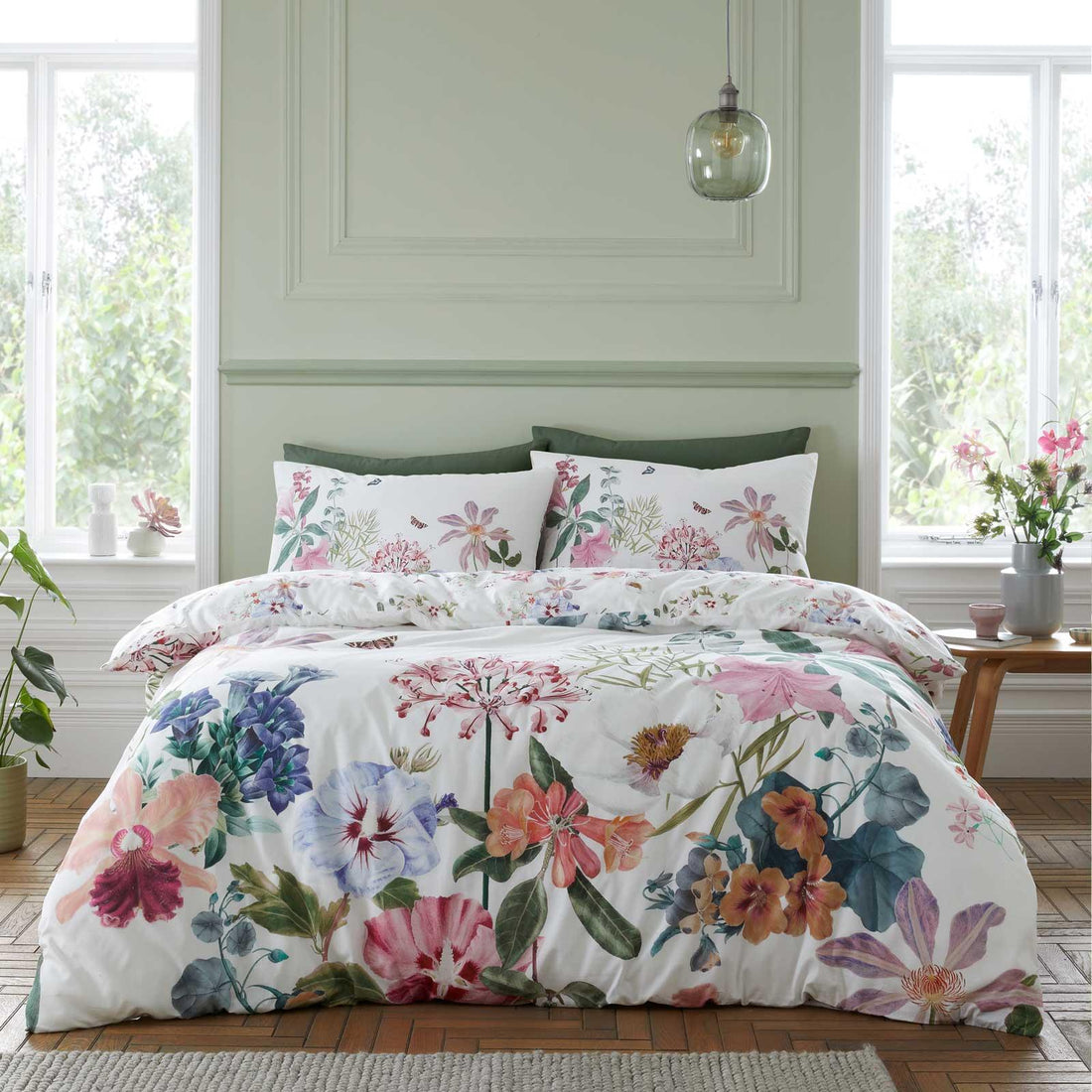 RHS Exotic Garden Cotton Duvet Cover Set