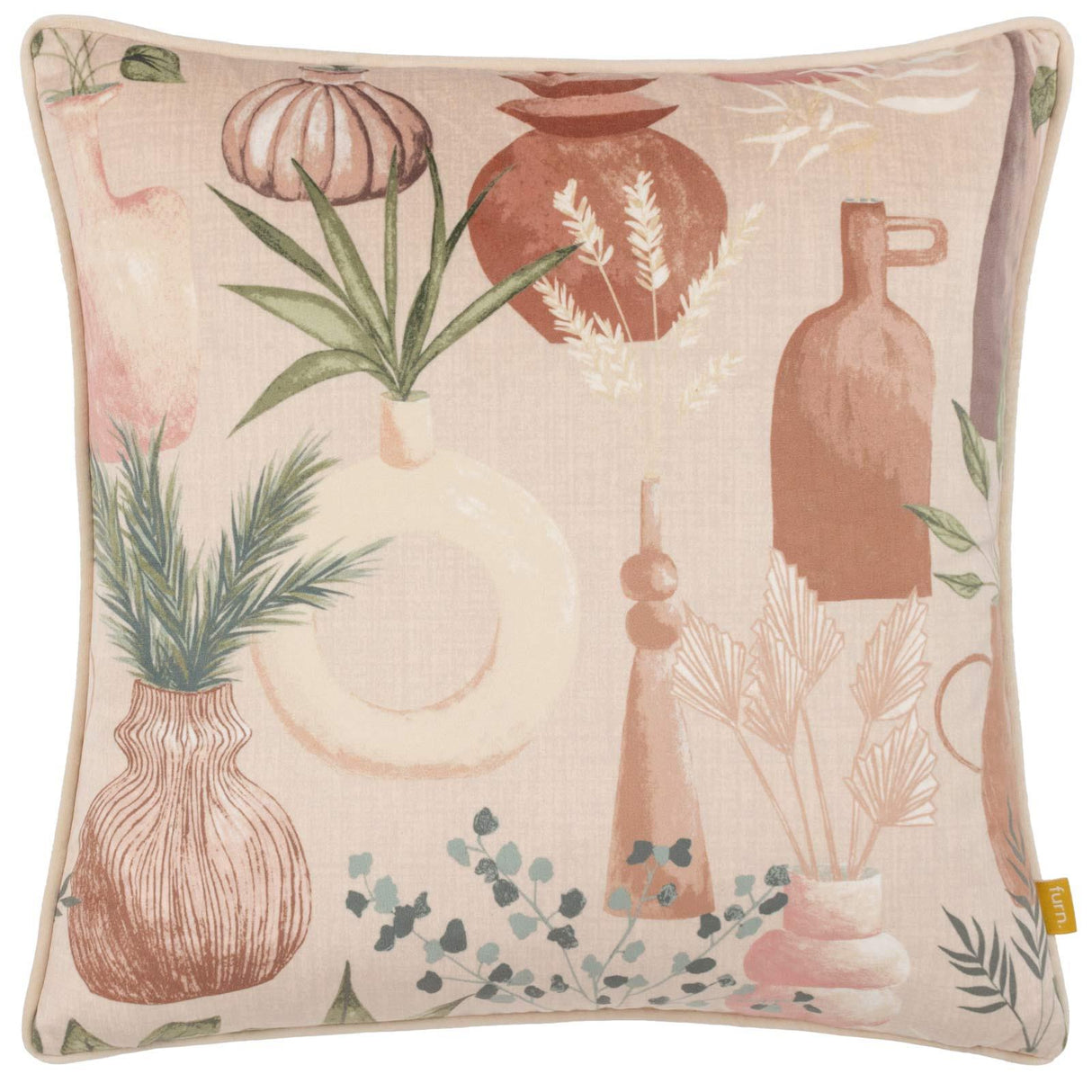 Earthen Cushion Cover 17" x 17" (43cm x 43cm) by furn. 2