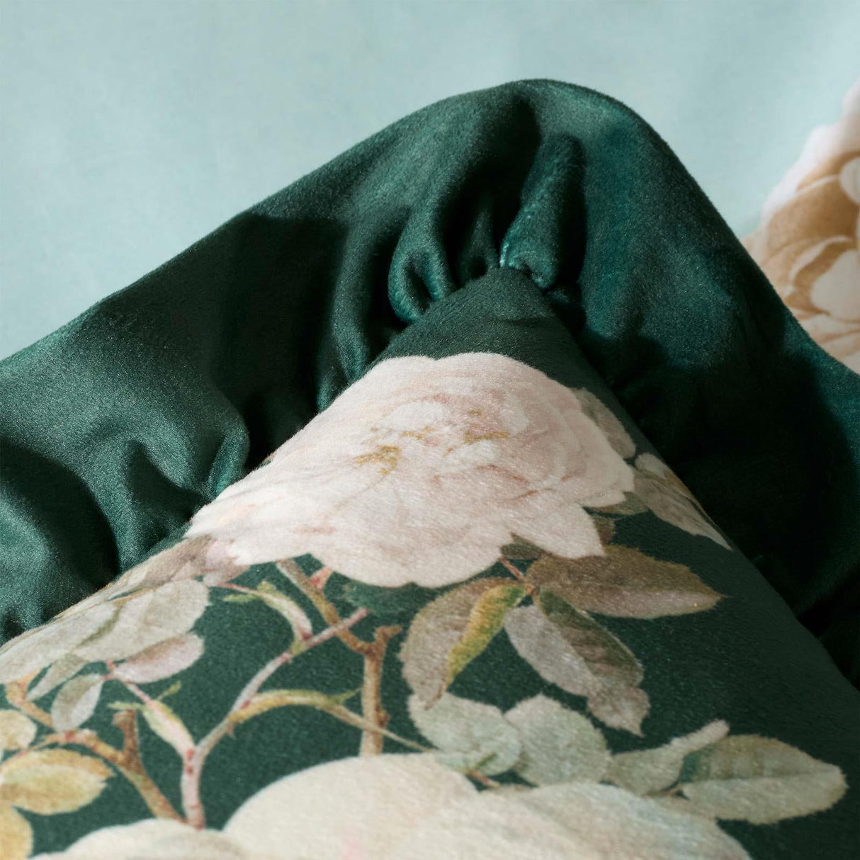 RHS Rose Garden Floral Filled Cushion 2