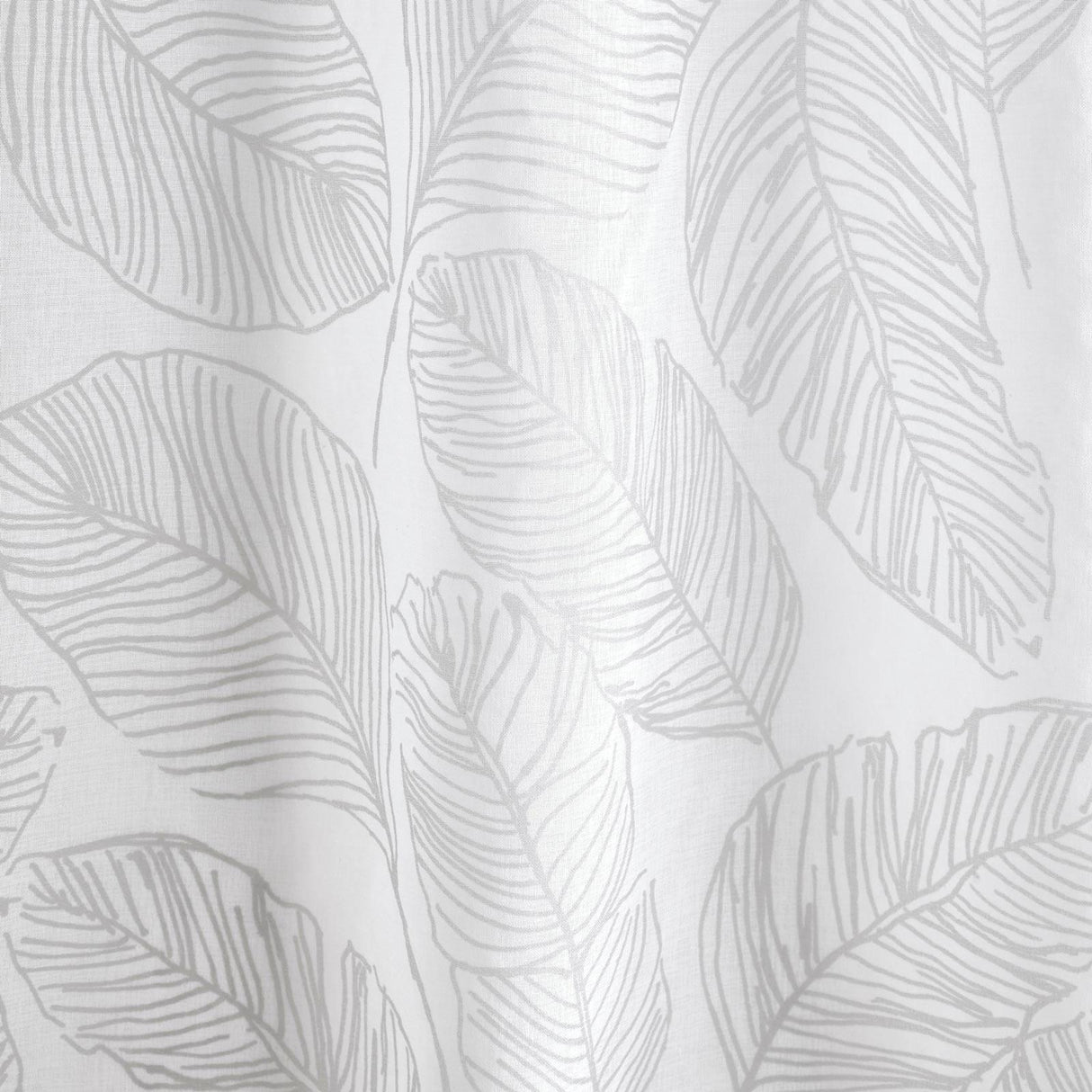 Matteo Leaf Voile Curtain Panel by Fusion