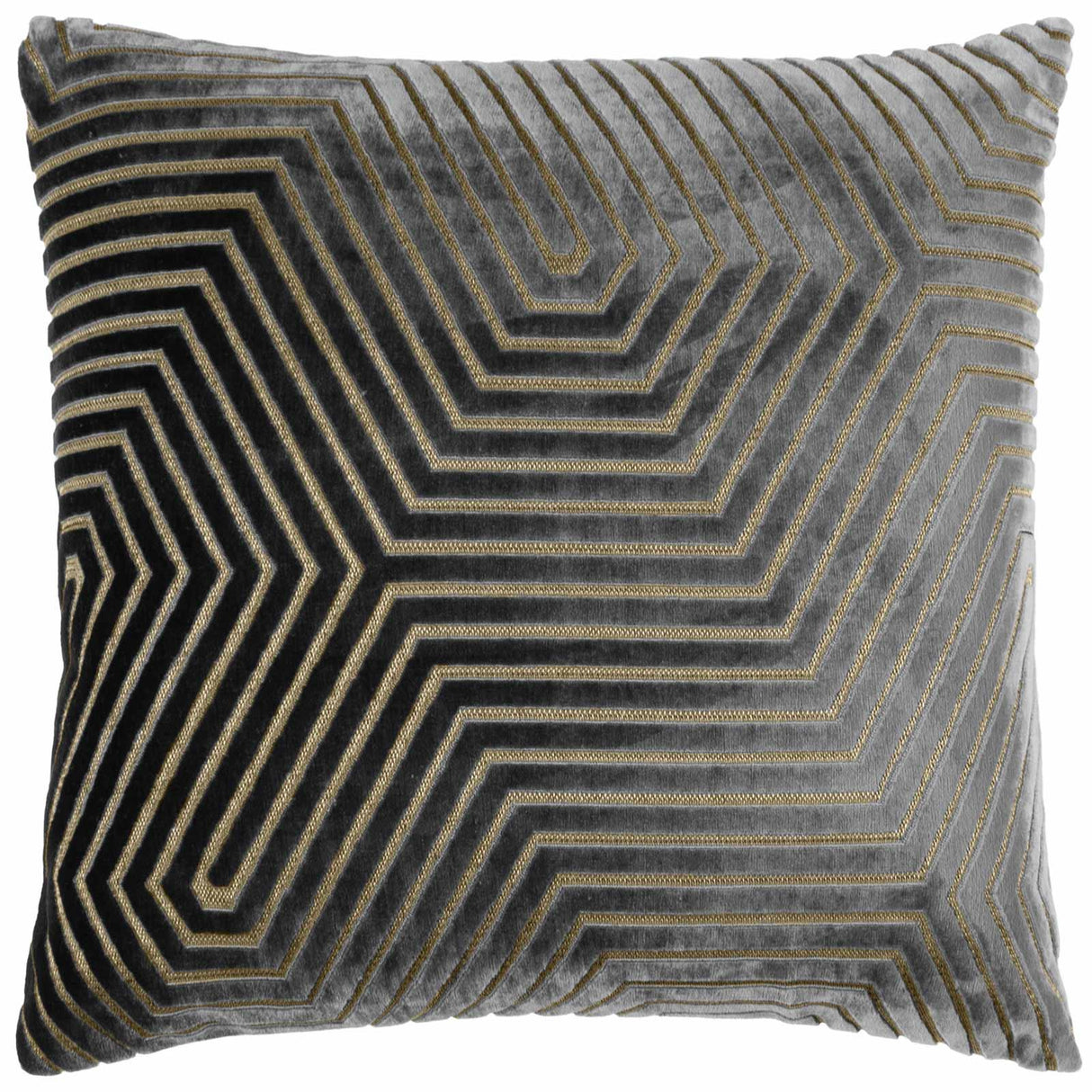 Evoke Cut Velvet Cushion Cover 18" x 18" by Paoletti 12
