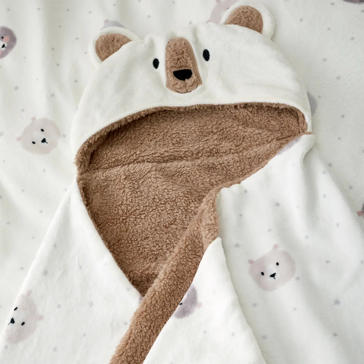 Cosy Bear Throw by Catherine Lansfield