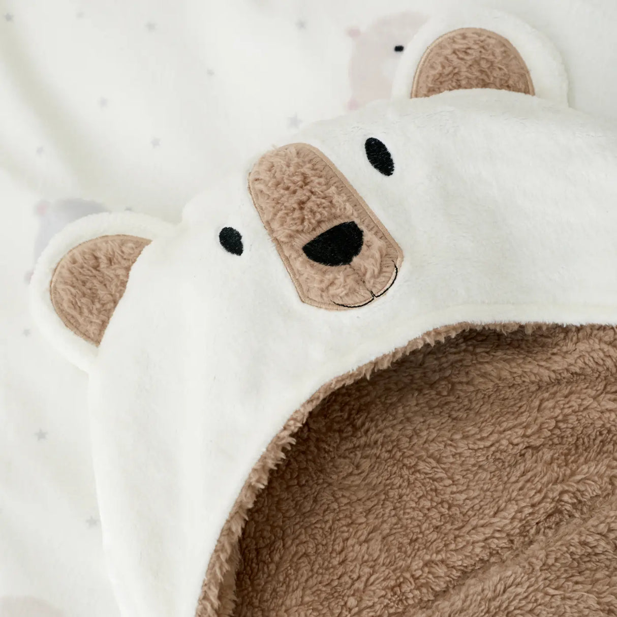 Cosy Bear Throw by Catherine Lansfield