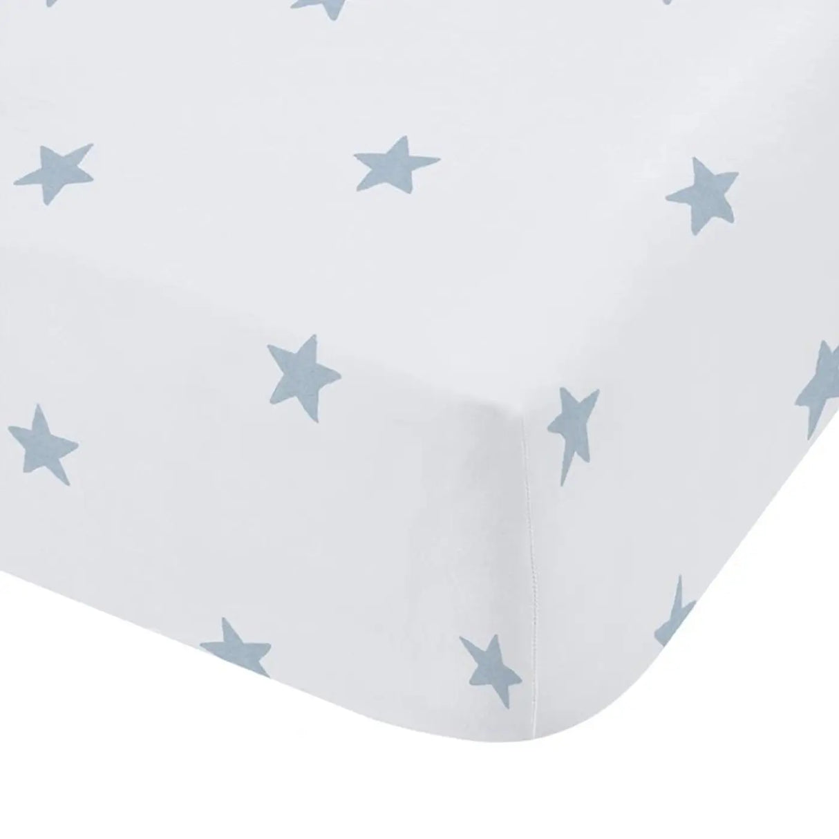 Mini Star & Stripes Fitted Sheet by Bianca