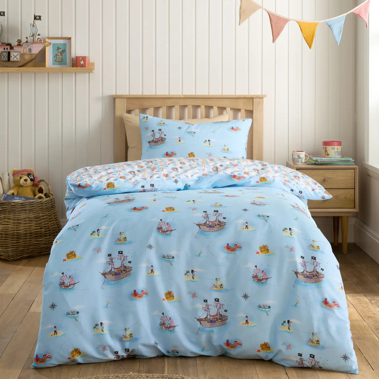 Pirate Duvet Cover by Belle & Boo