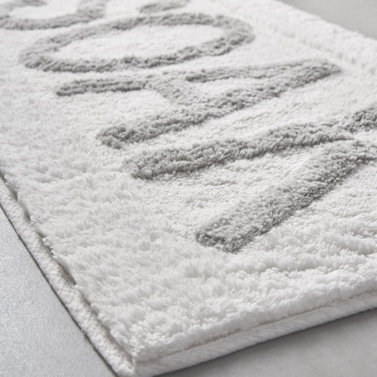 Catherine Lansfield Soak 1600 GSM White Bath Mat 50x80cm - Soak Bath Mat
