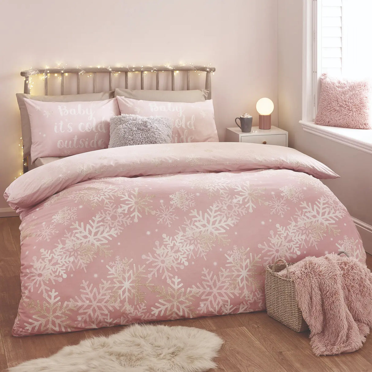 Baby It's Cold Outside Duvet Cover by Catherine Lansfield