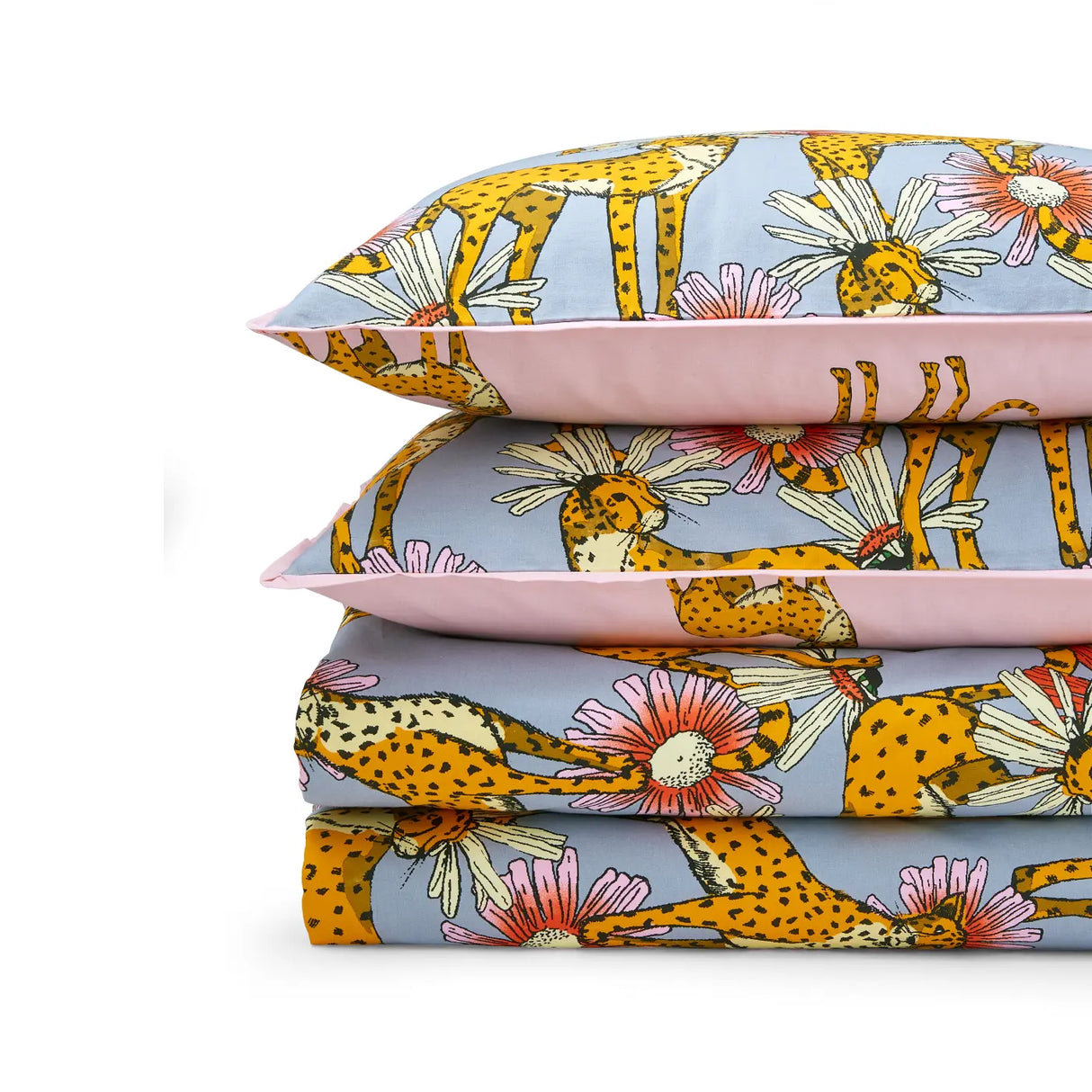 Untamed Cheetah Duvet Cover by Their Nibs