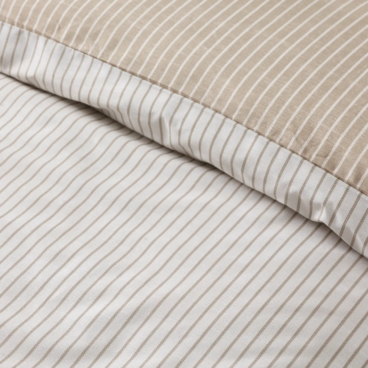 Oxford Pinstripe Duvet Cover by Catherine Lansfield