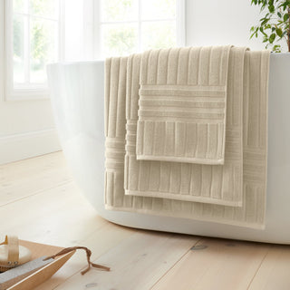 Bianca Hotel 600gsm Cotton Towel - Natural - Hotel Towels Natural