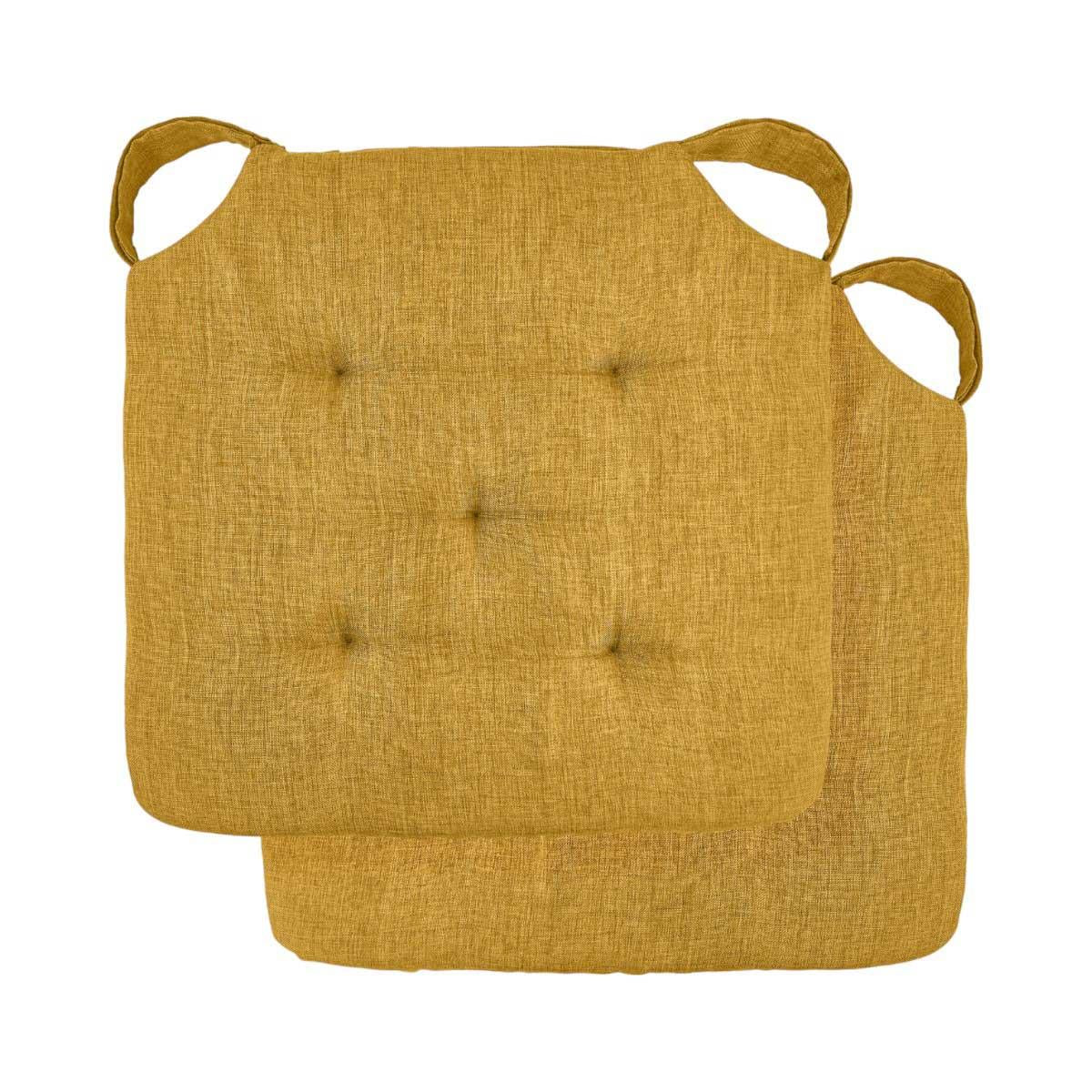 Jardin Seat Pad 16" x 16" (40cm x 40cm) by Emma Barclay 2