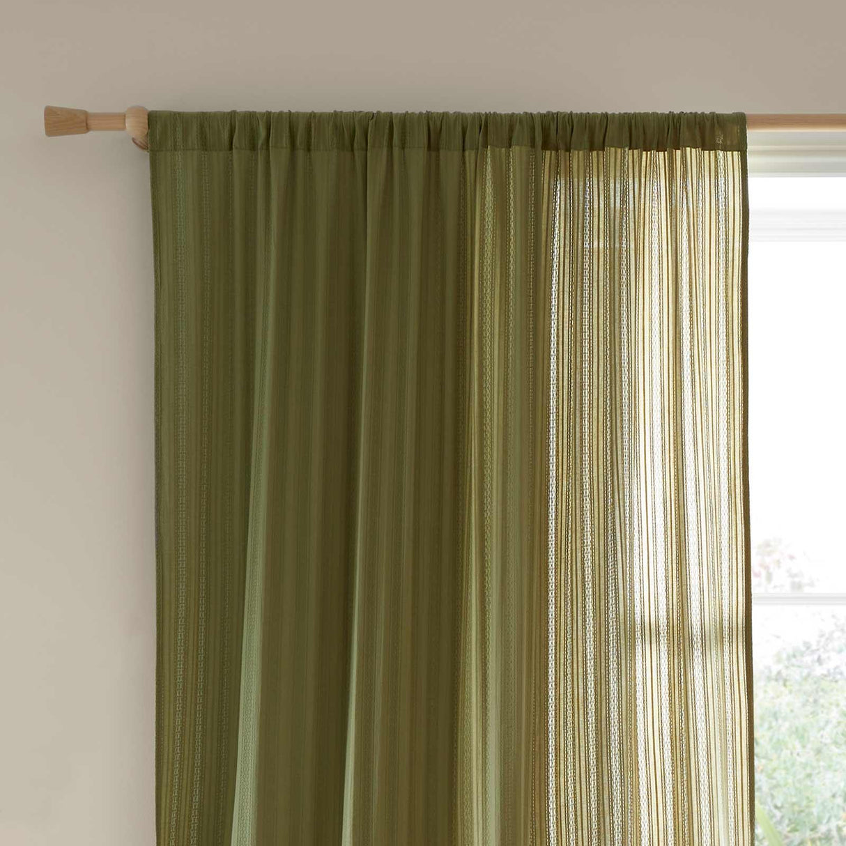 Zofia Broderie Anglaise Voile Curtain Panel by Pineapple Elephant