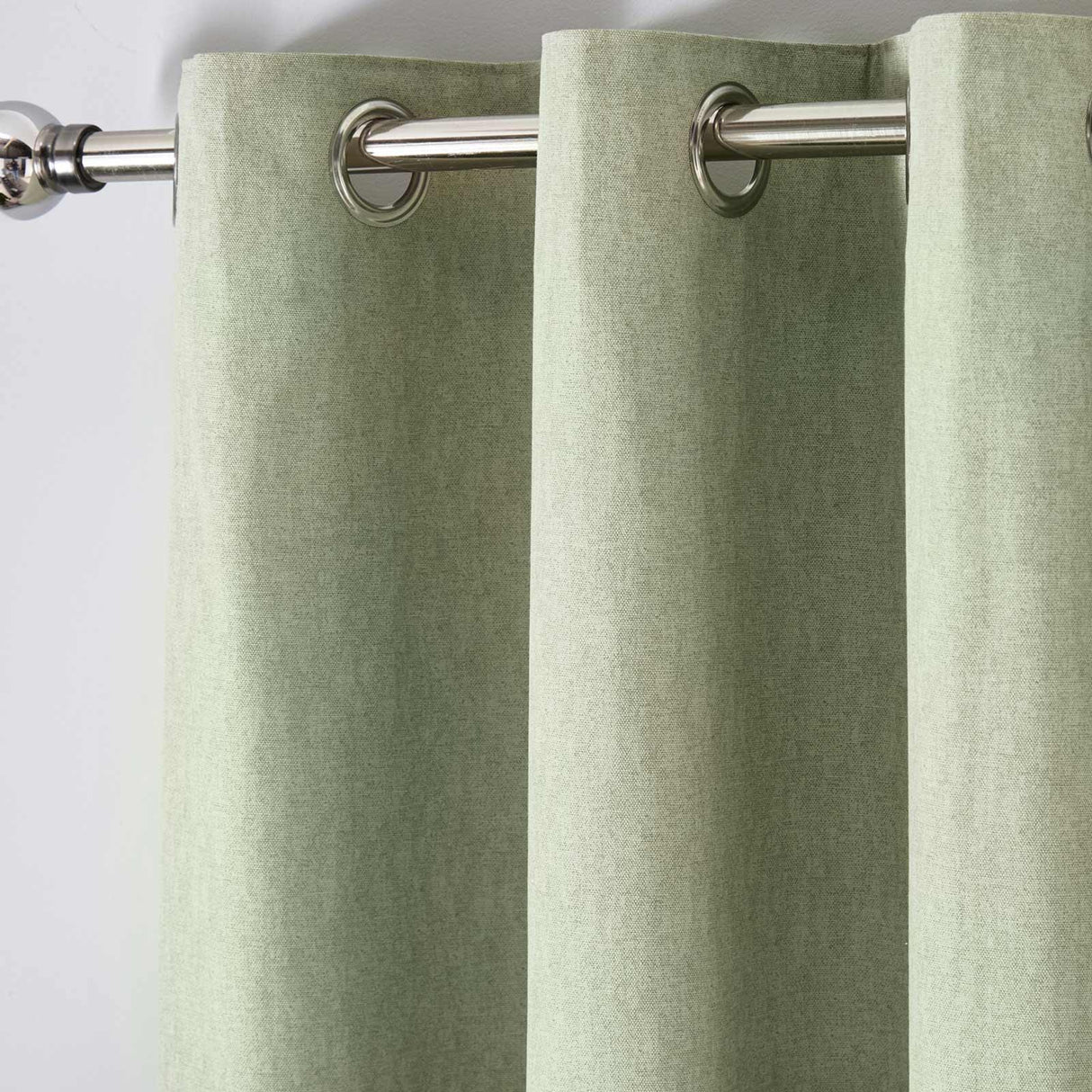Sorbonne Cotton Lined Eyelet Curtains by Fusion