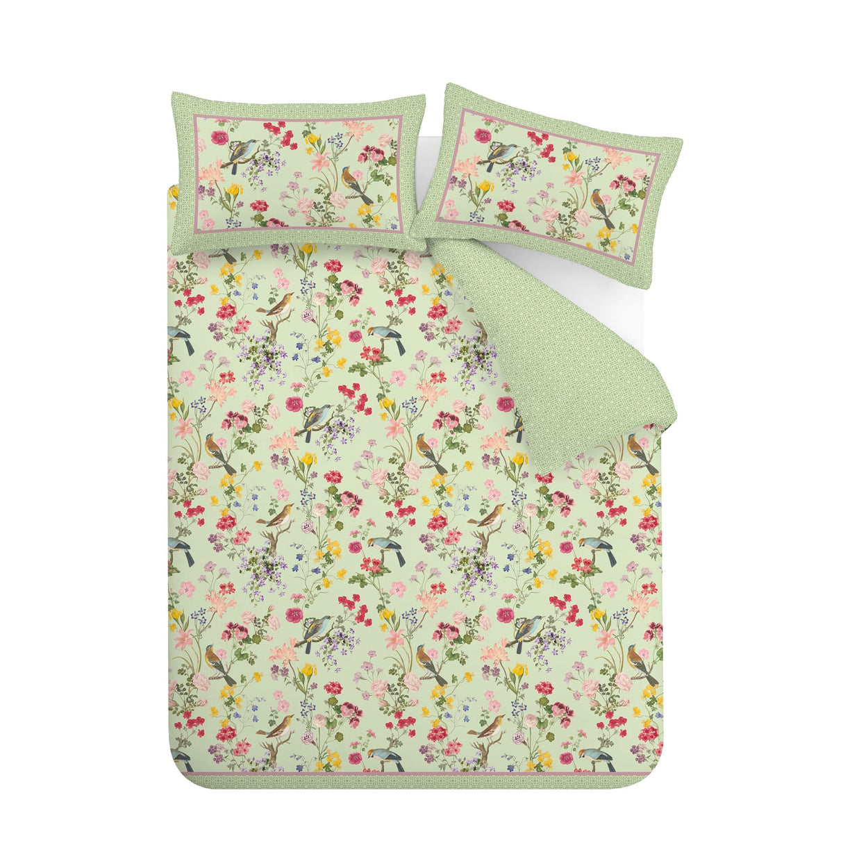 RHS Birds In Bloom Duvet Cover Set - Birds In Bloom Duvet Set