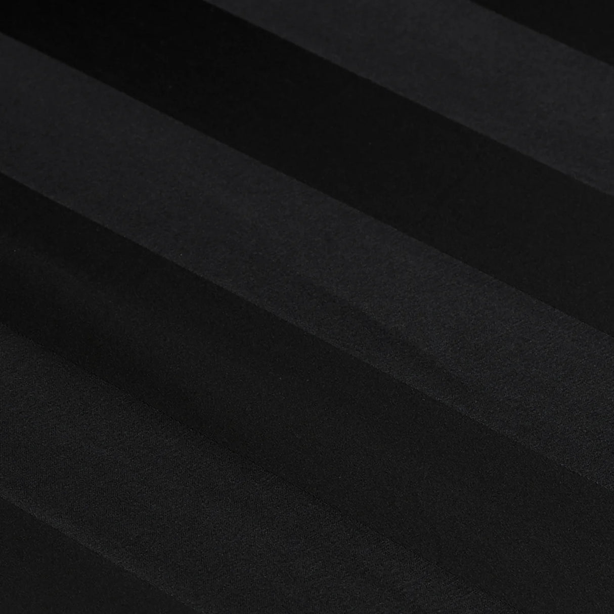 Catherine Lansfield So Soft Satin Stripe Black Fitted Sheet 20