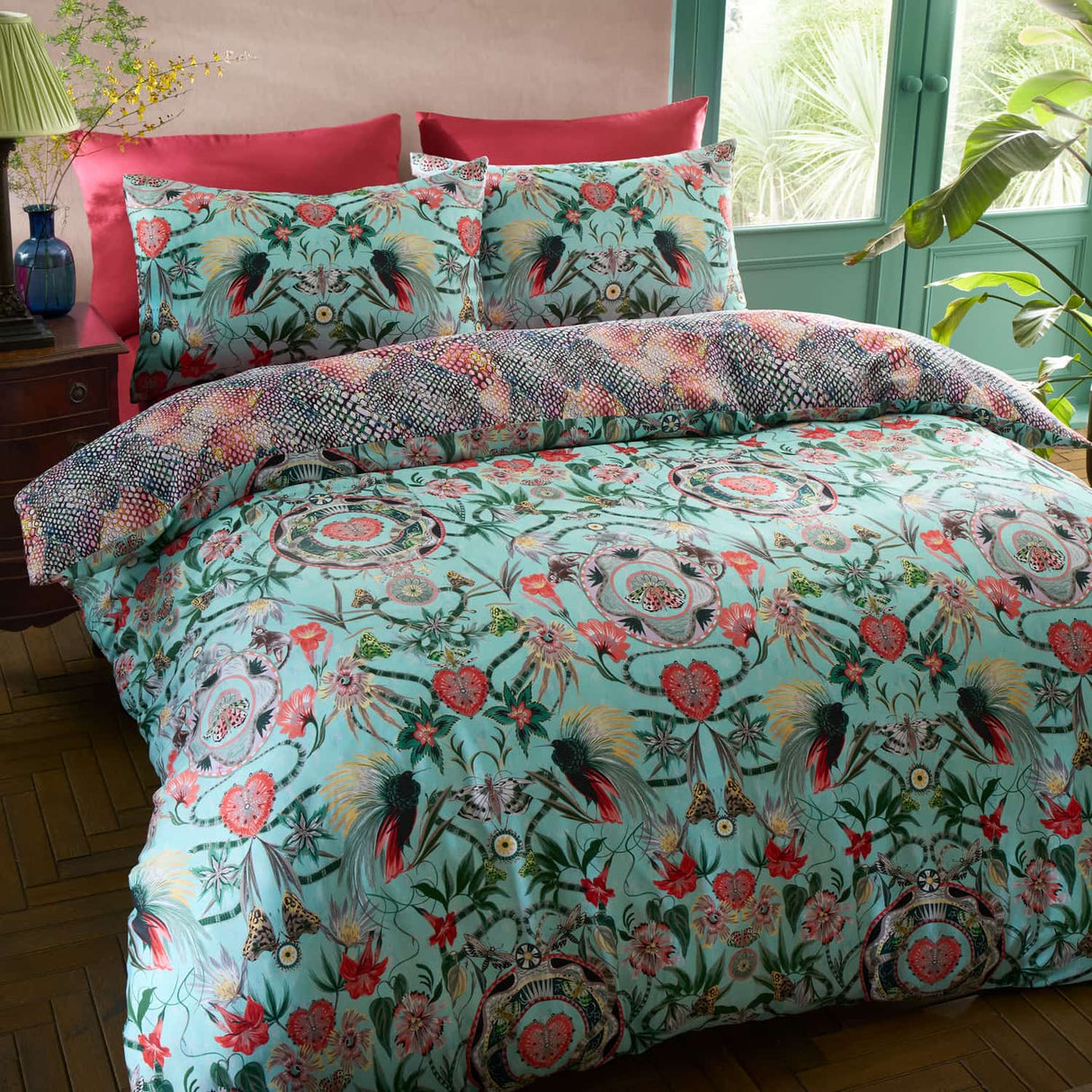 Matthew Williamson Mother Amazon Duvet Cover Set - Mother Amazon Duvet Set (Alt Shot)