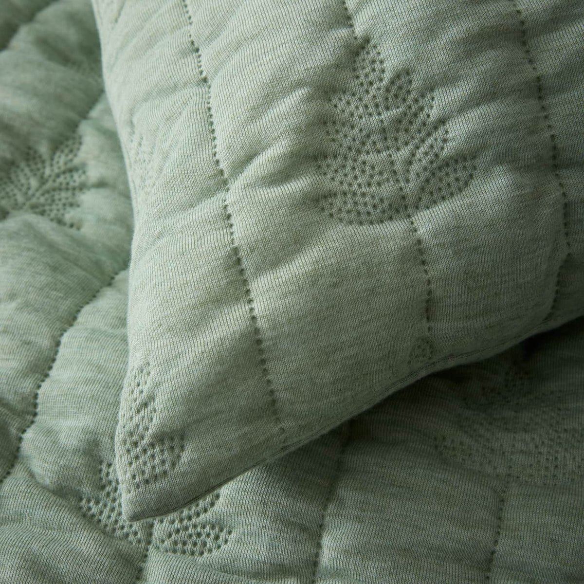 Pineapple Elephant Tamba Leaf Duvet Cover Set - Tamba Leaf Green Duvet Set