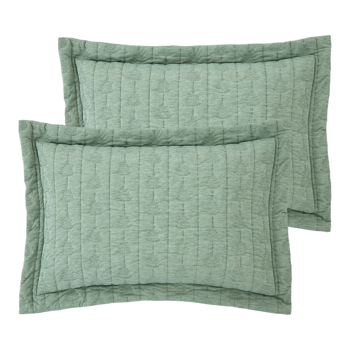 Pineapple Elephant Tamba Leaf Duvet Cover Set - Tamba Leaf Green Duvet Set