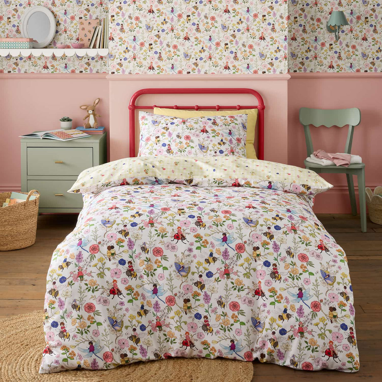 Belle & Boo Garden Friends Duvet Cover Set