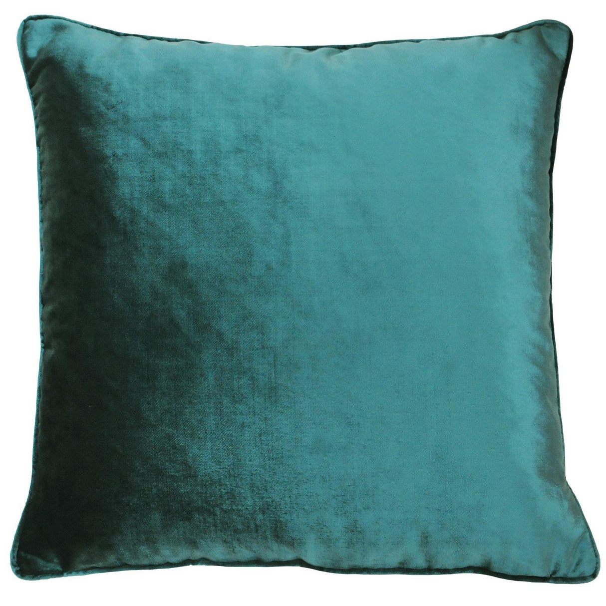 Luxe Velvet Feather Filled Cushion Jadite 55cm x 55cm by Paoletti 2