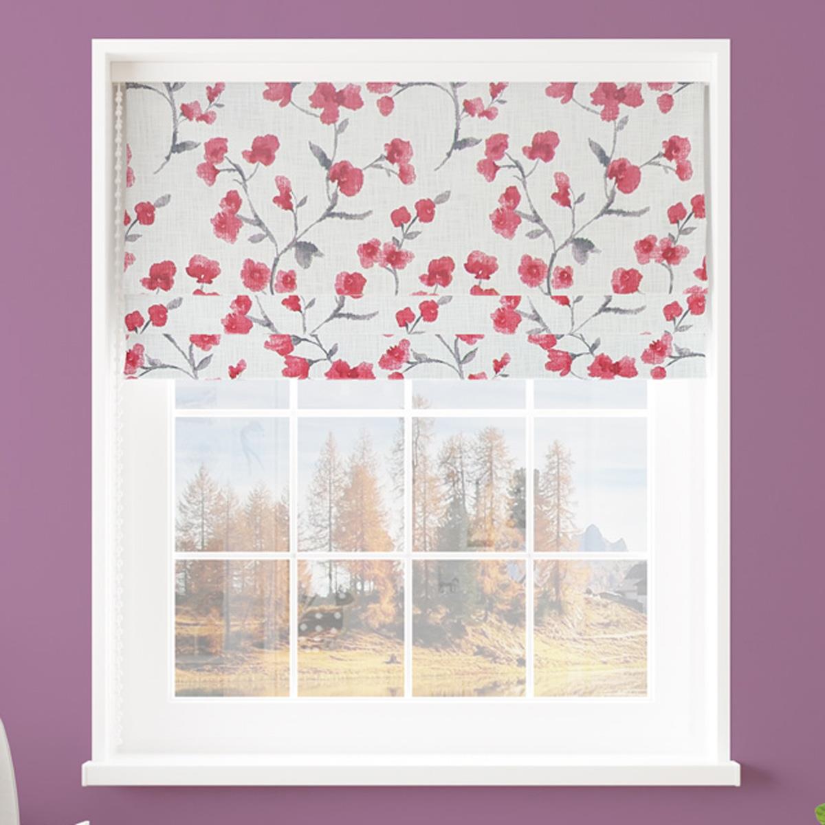 Como Cherry Made To Measure Roman Blind by Style Furnishings