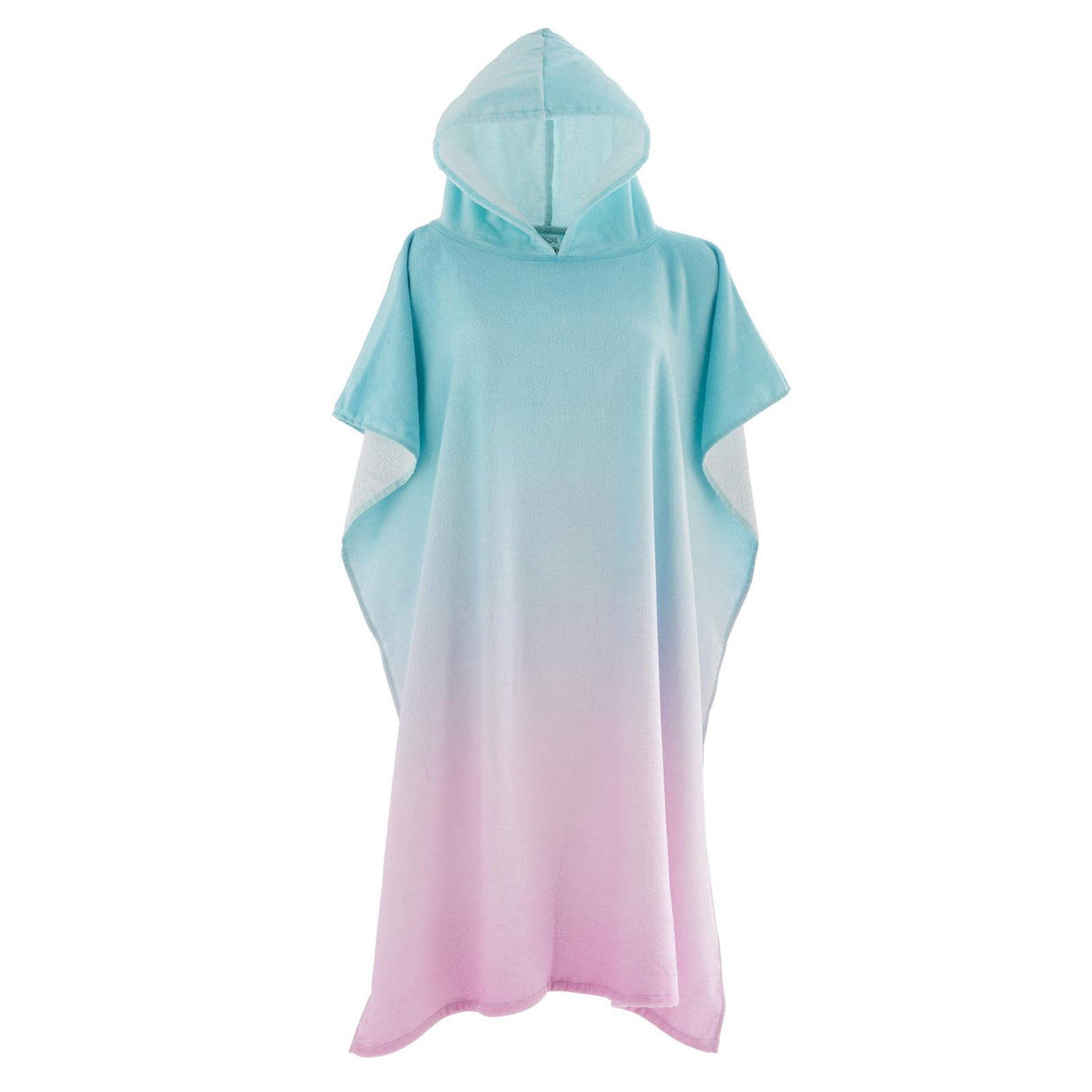 Ombre Hooded Towel Poncho by Catherine Lansfield