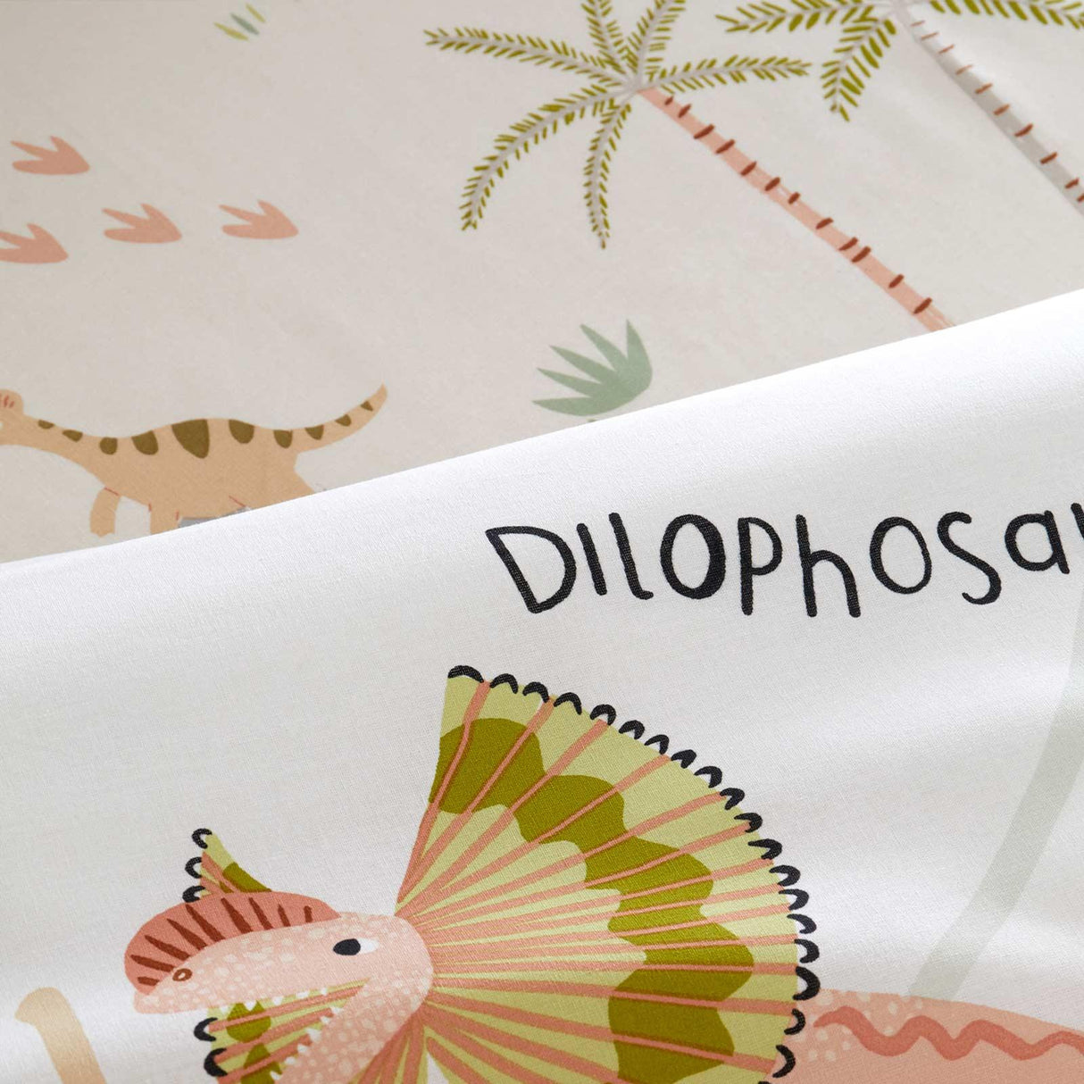Sleepy Dino Fitted Sheet by Catherine Lansfield
