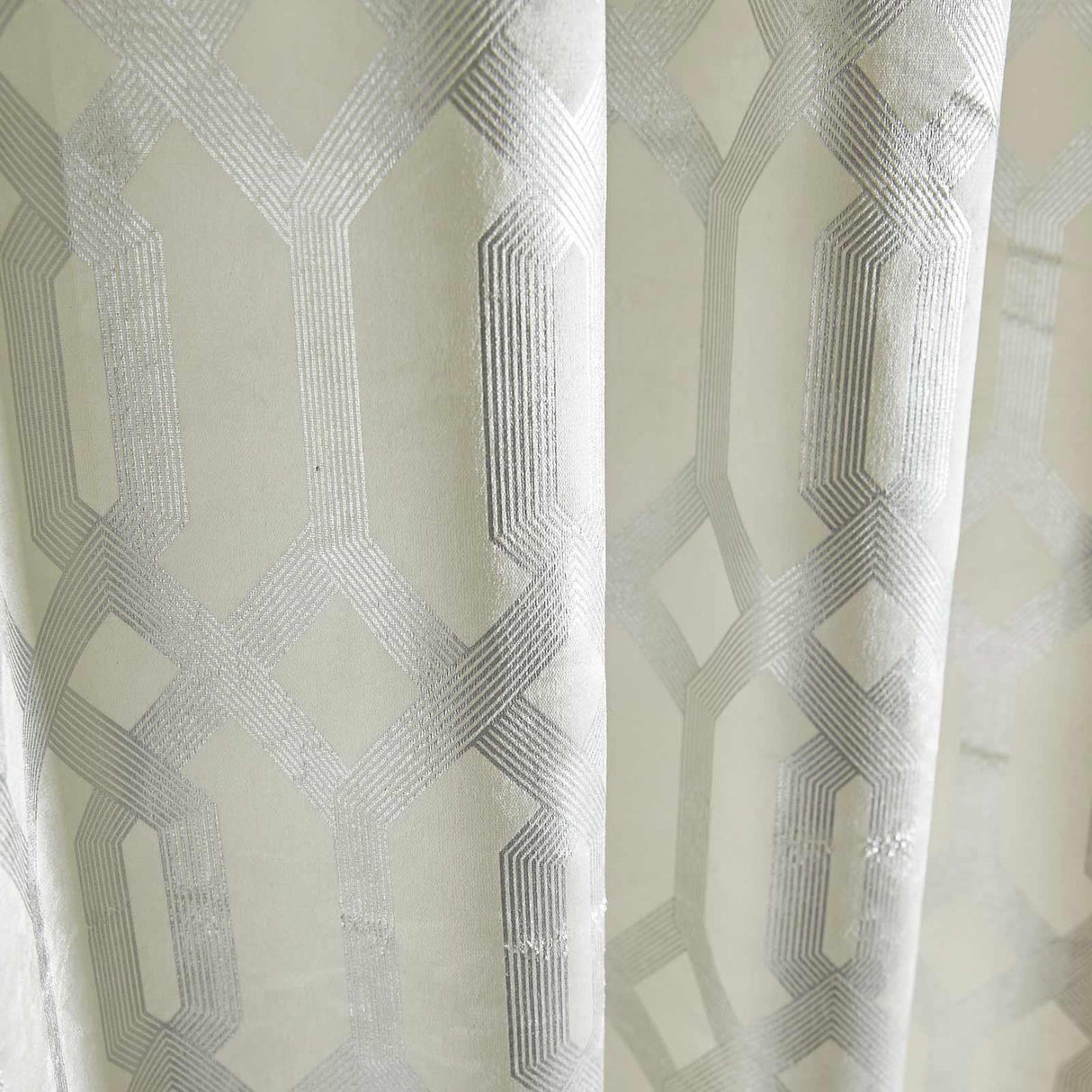 Darla Velvet Eyelet Curtains by Curtina