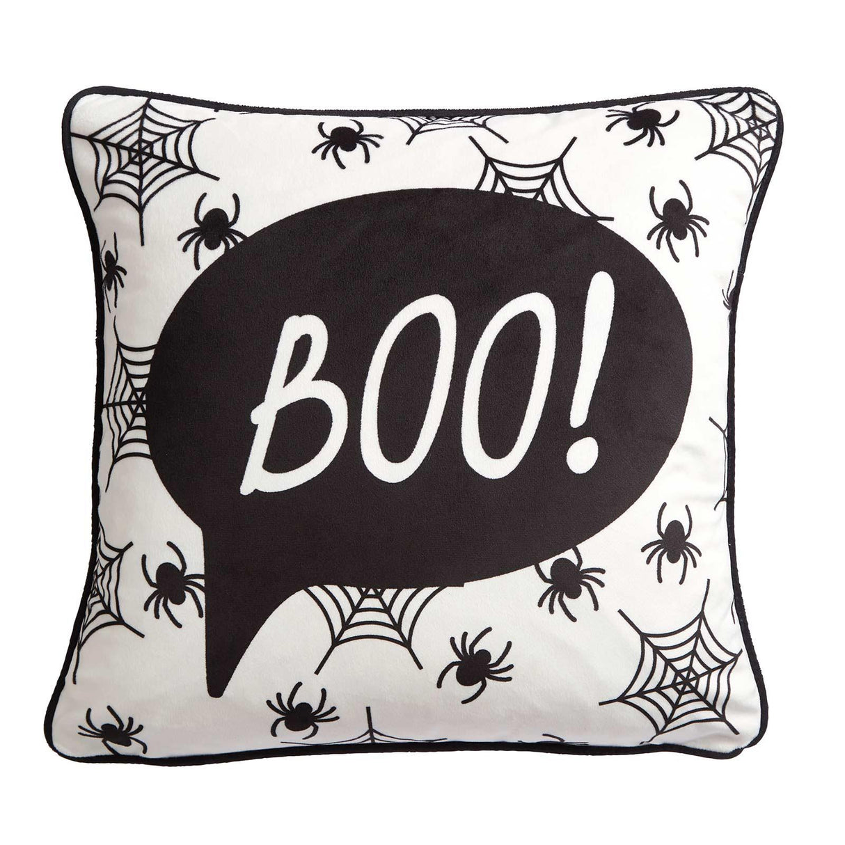Bedlam Boo! Halloween Orange Cushion Cover 43cm x 43cm 9