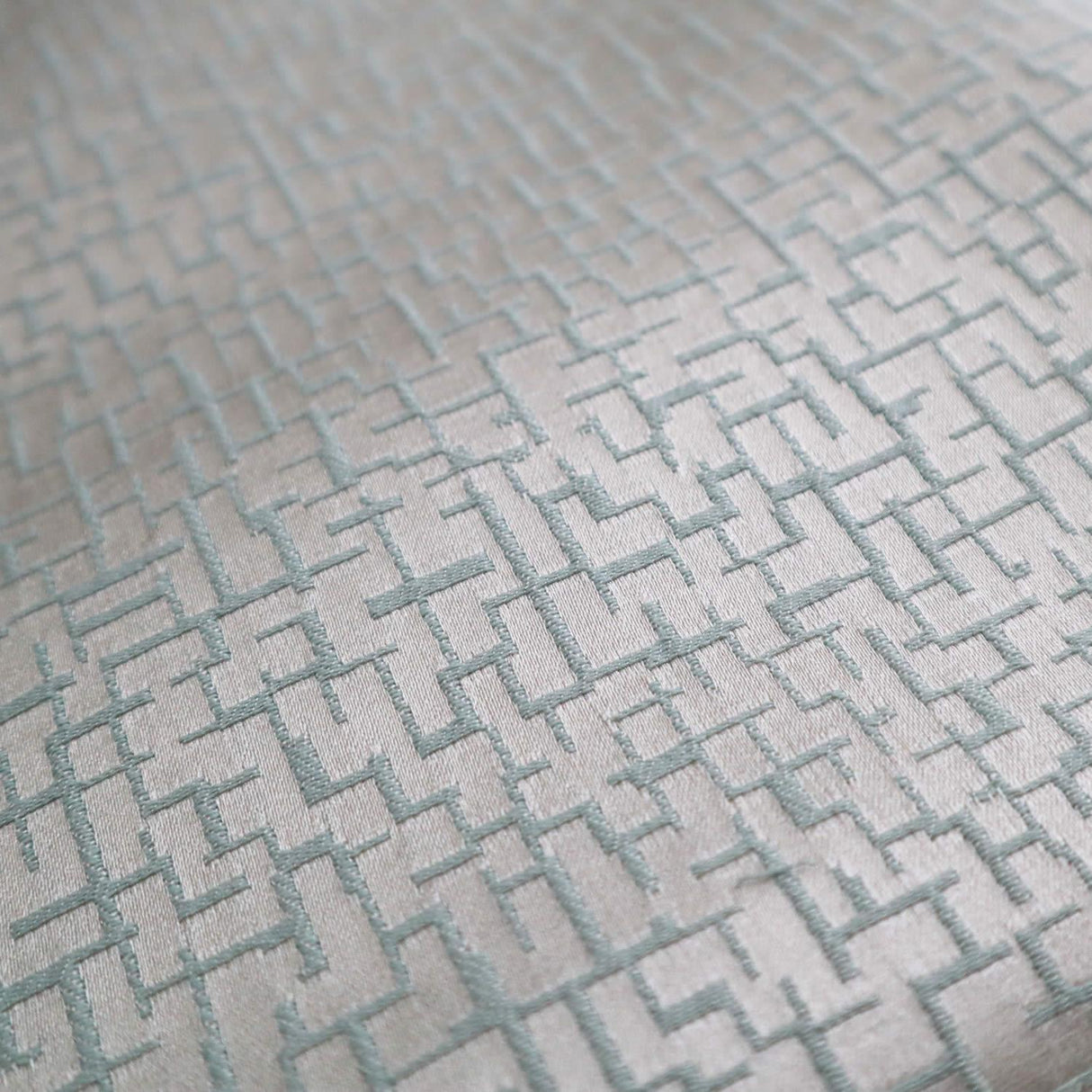 Andante Menta Made To Measure Roman Blind by Style Furnishings