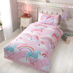 My Little Unicorn Polycotton Duvet Cover Set