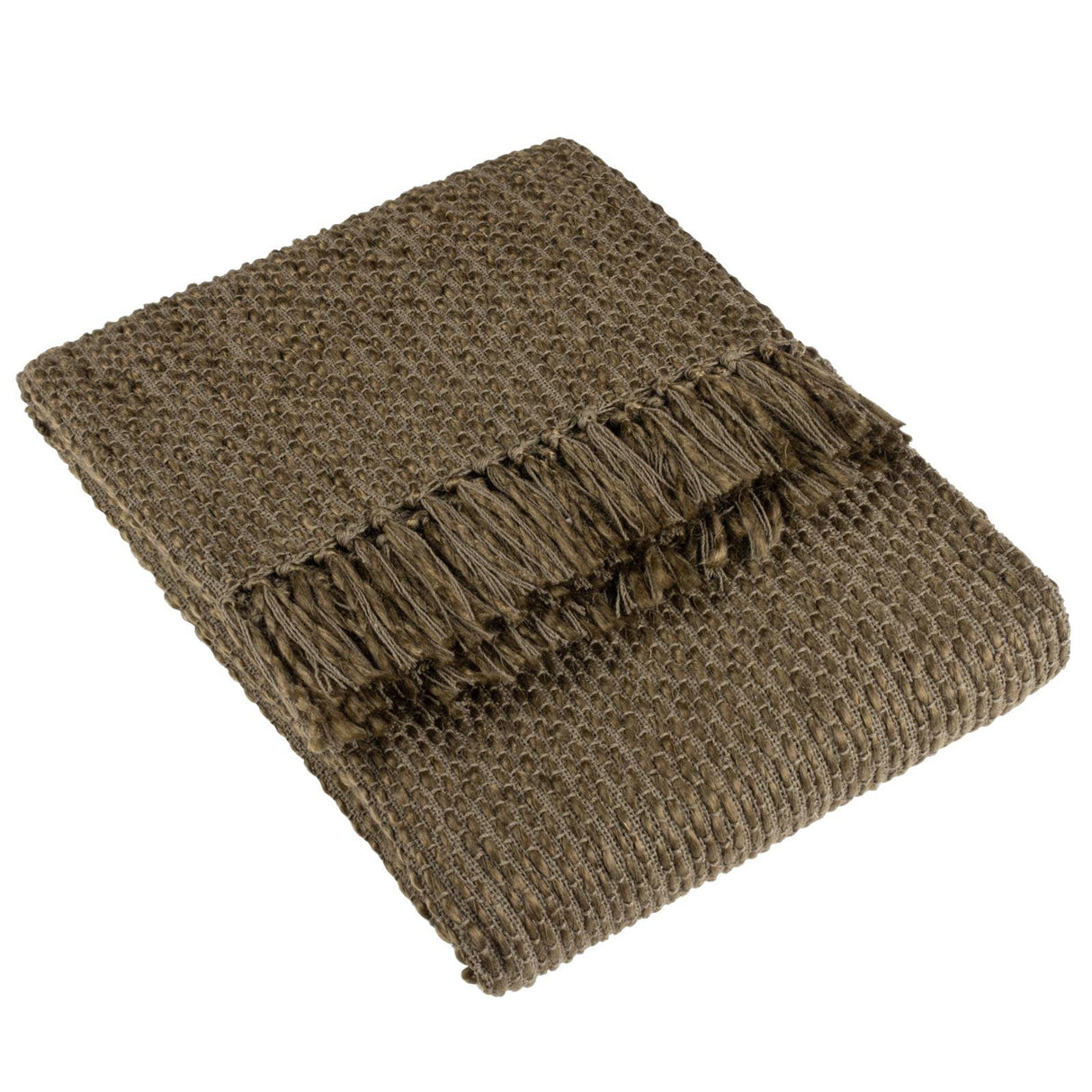 Morni Woven Fringed Throw by furn.