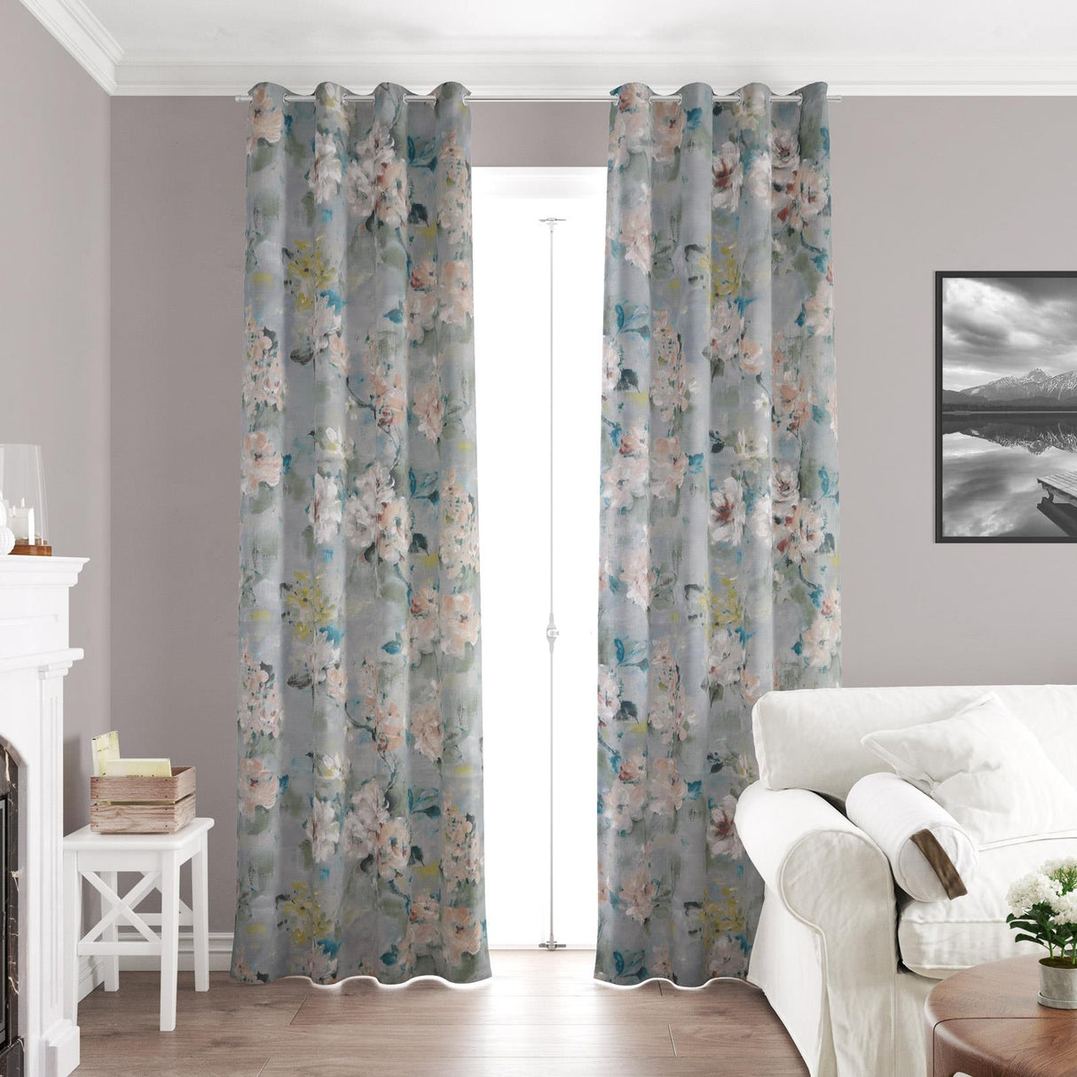 Hanami Blossom Made To Measure Curtains by Style Furnishings