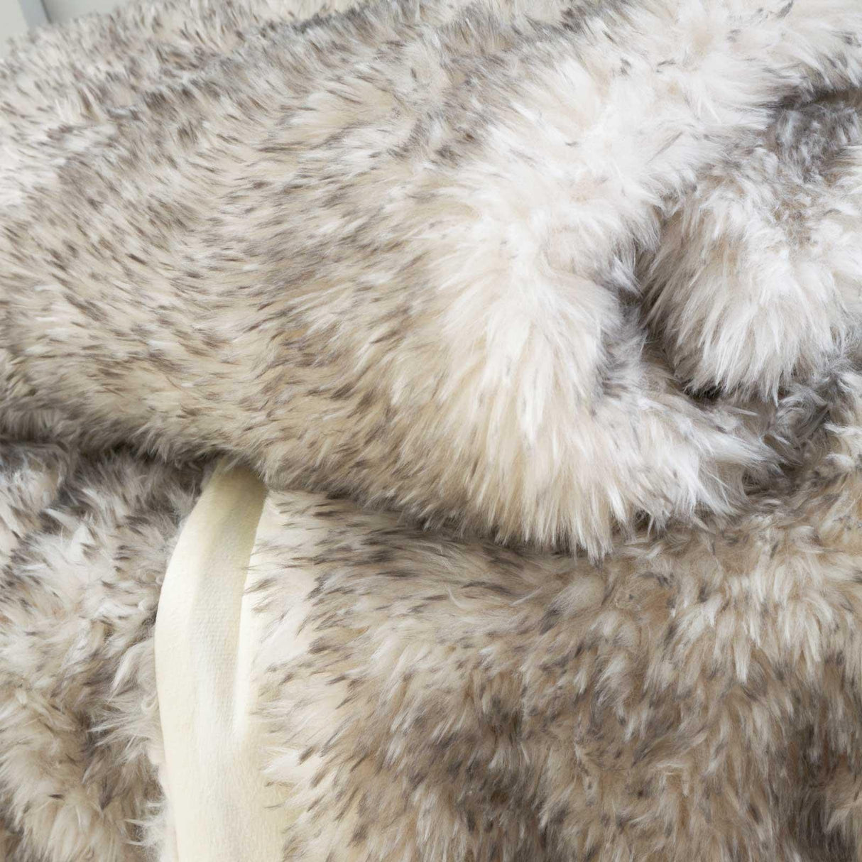 Arctic Fox Faux Fur Throw by Catherine Lansfield