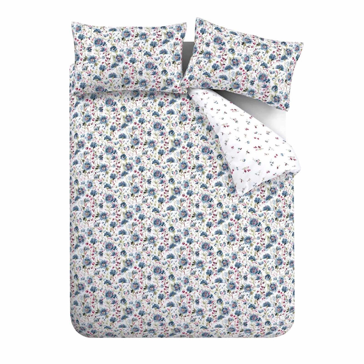 Brushed Ophelia Floral Duvet Cover Set by Bianca