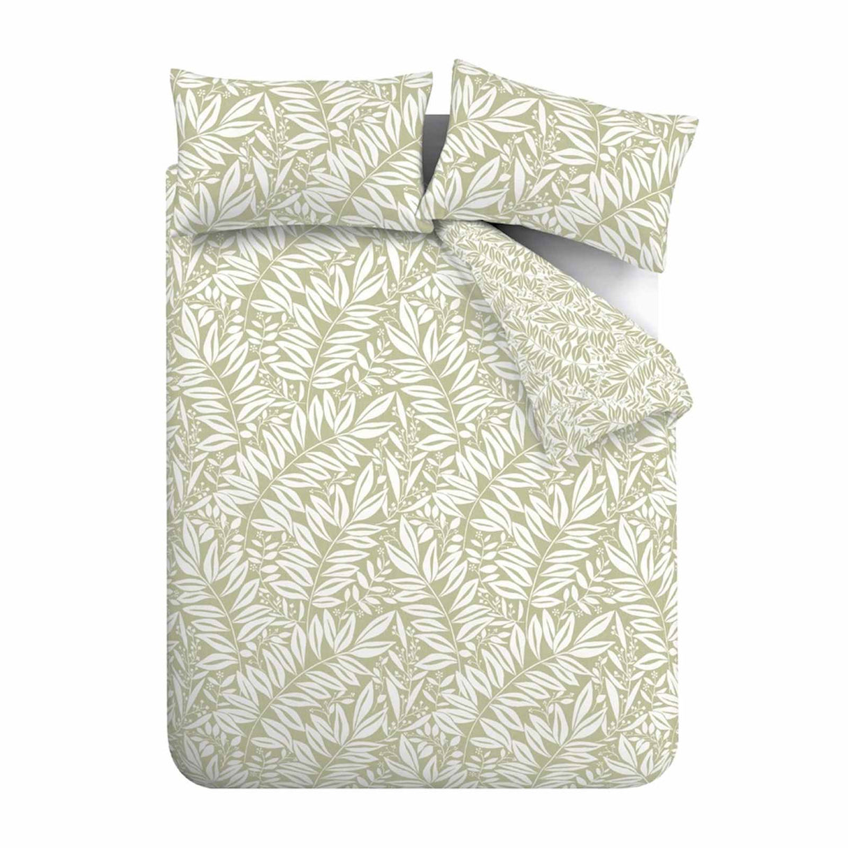 Sorrel Leaf Duvet Cover Set by Catherine Lansfield