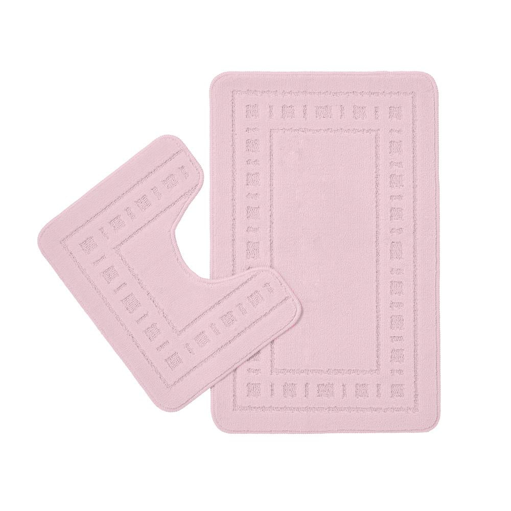 Armoni Bath Mat & Pedestal Bathroom Set by Catherine Lansfield