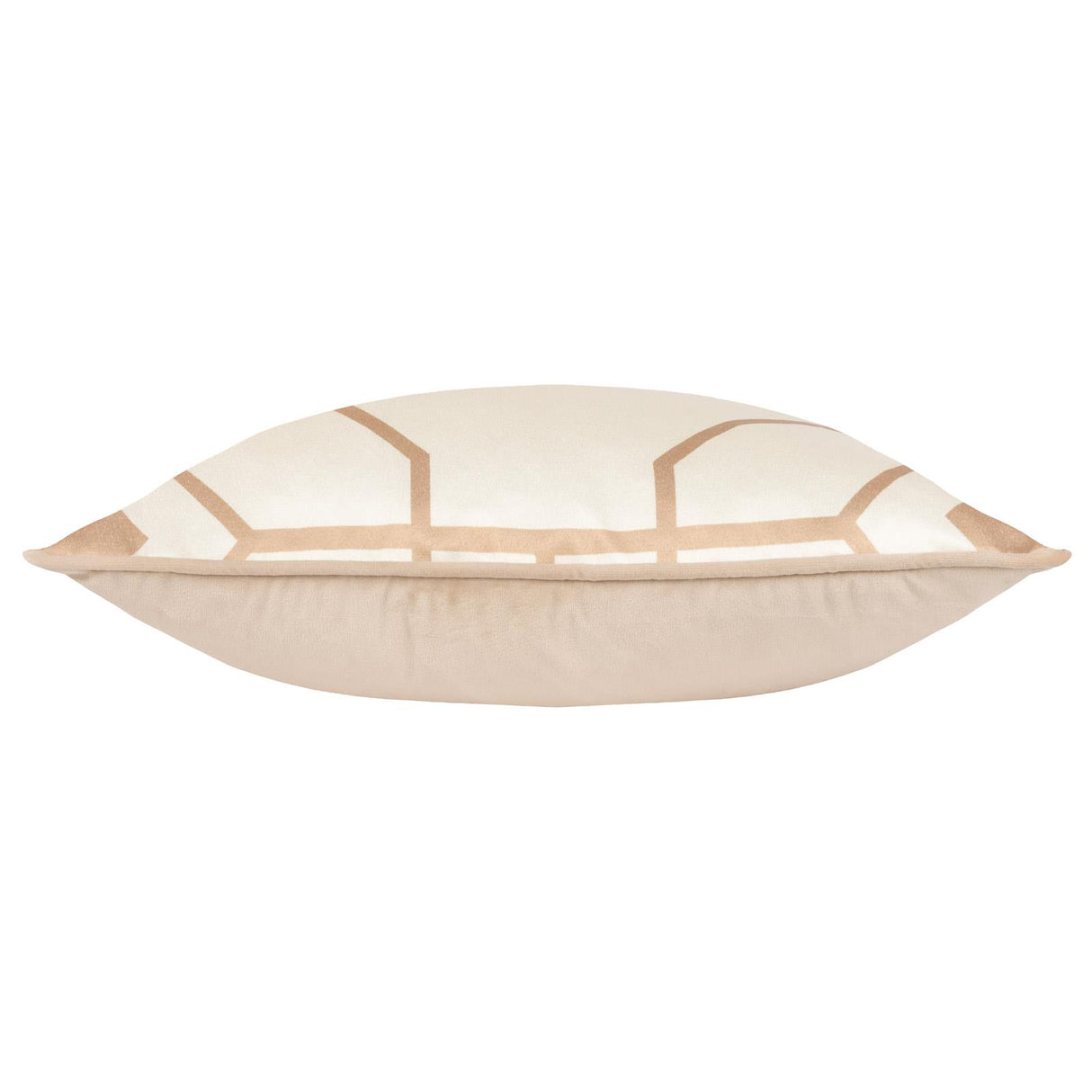 Bee Deco Geometric Cushion Cover 17" x 17" (43cm x 43cm) by furn. 5