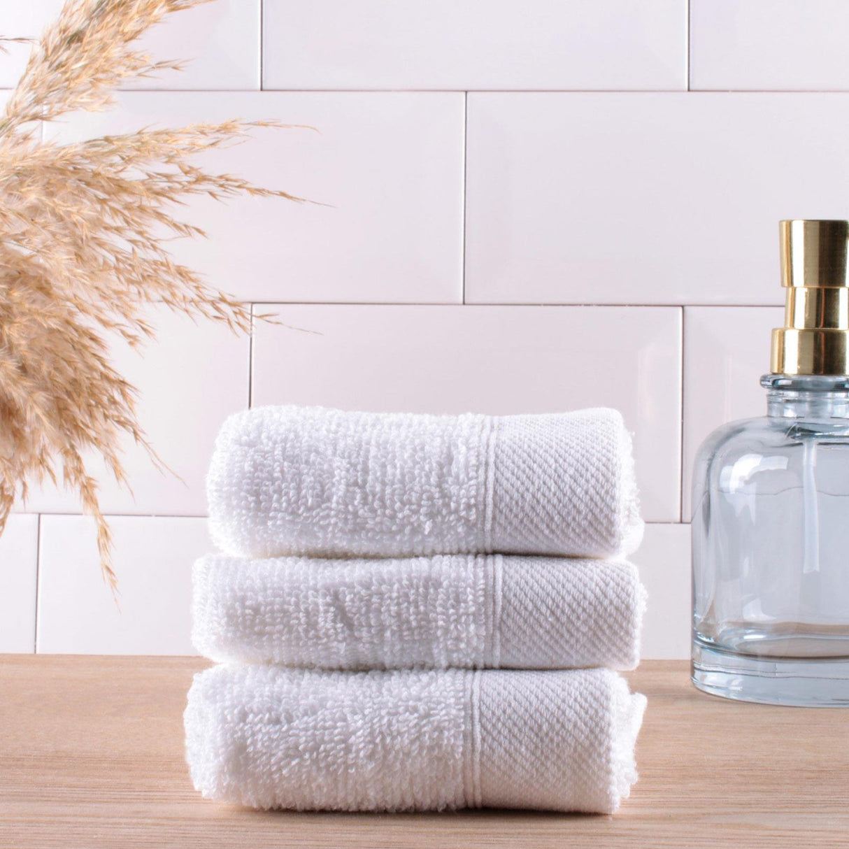 Abode Eco 3 Pack Face Cloth Towel by Drift Home