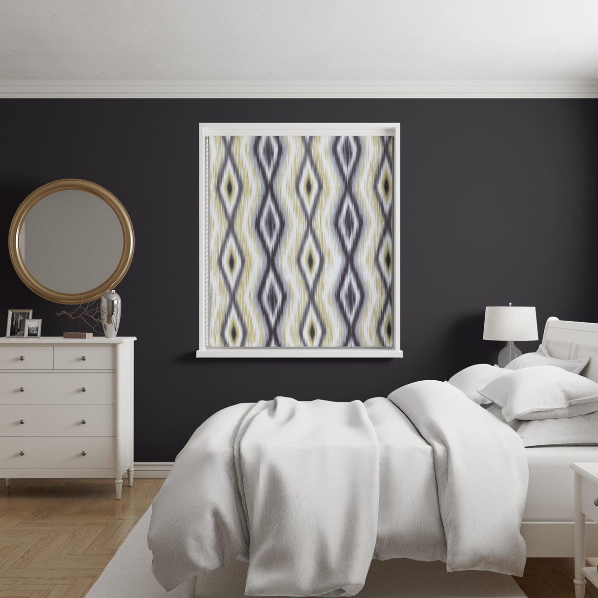 Nepal Ochre Made To Measure Roman Blind by Style Furnishings