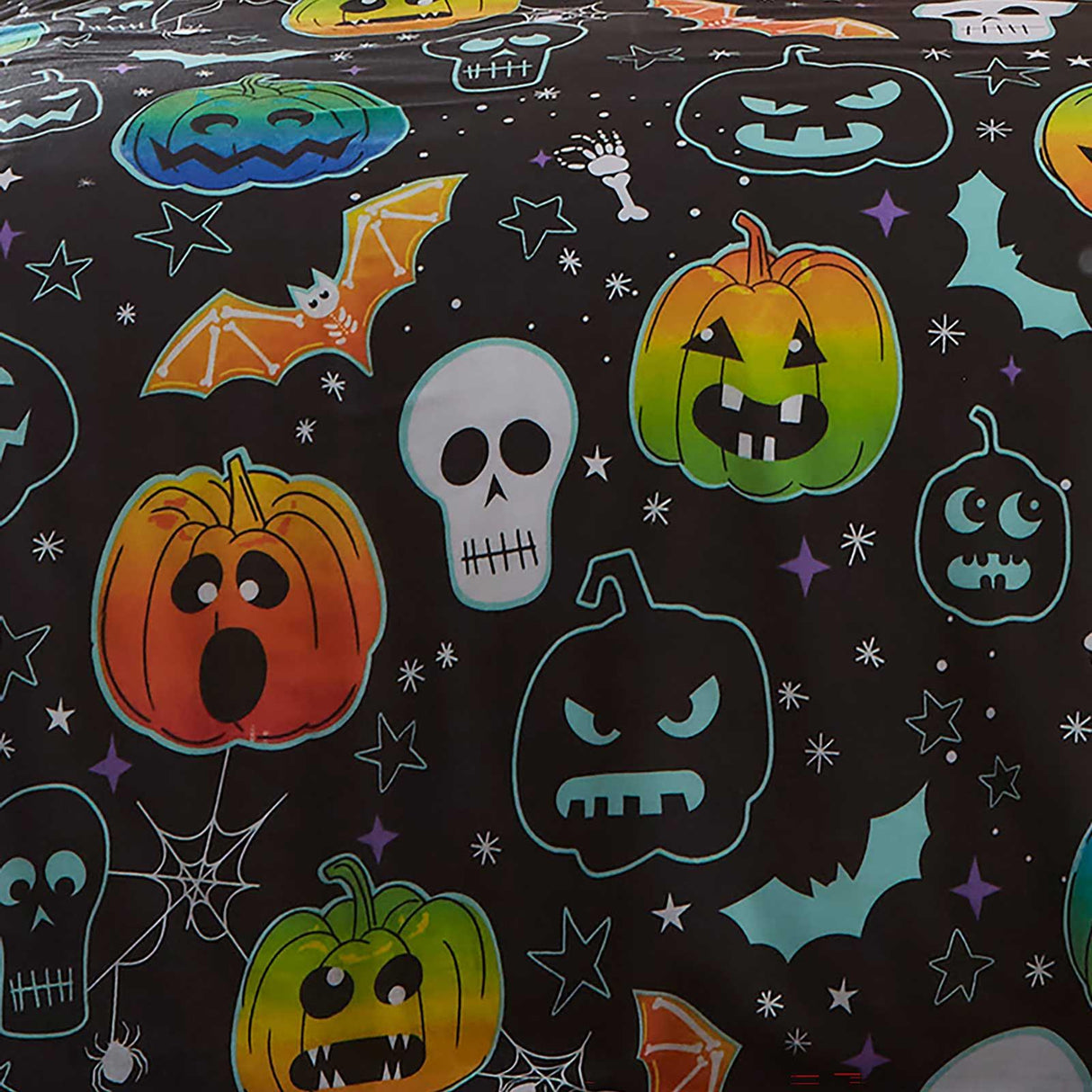 Scary Pumpkins Glow in the Dark Duvet Cover Set