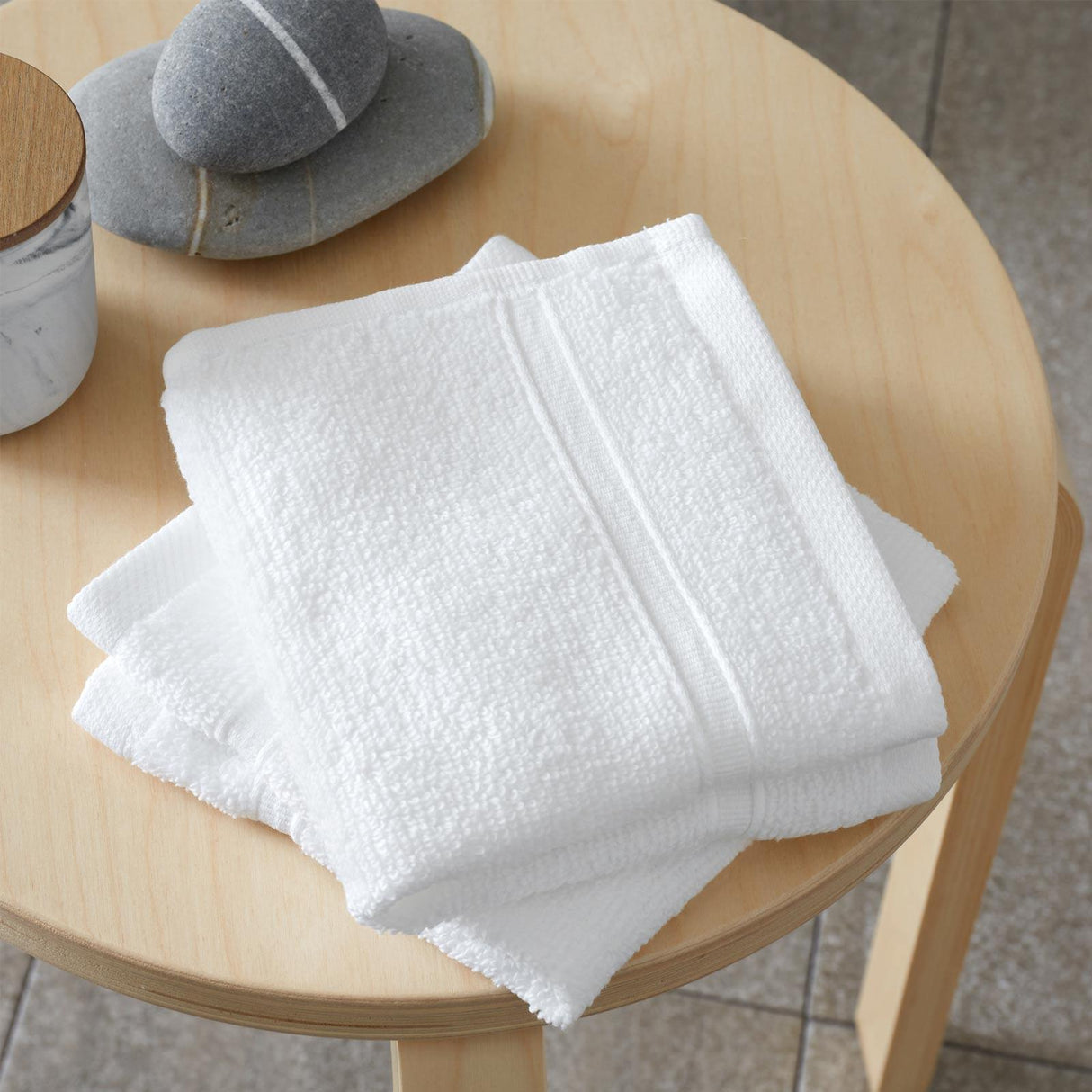 Zero Twist 500gsm Face Cloth Towel Pair by Catherine Lansfield