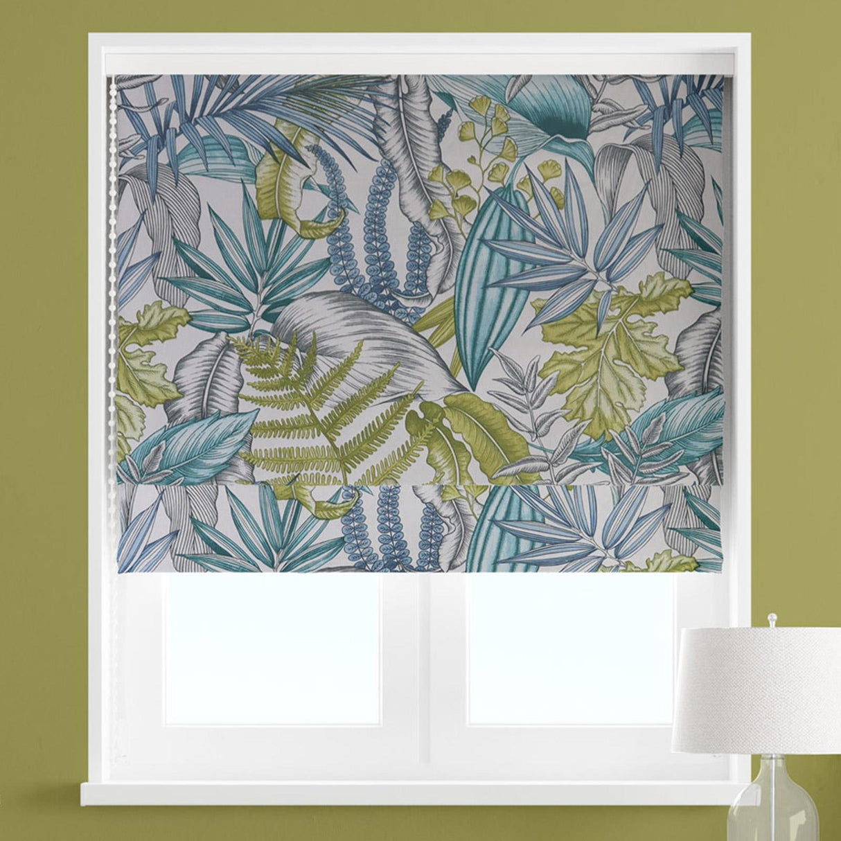 Maldives Reef Made To Measure Roman Blind by Style Furnishings