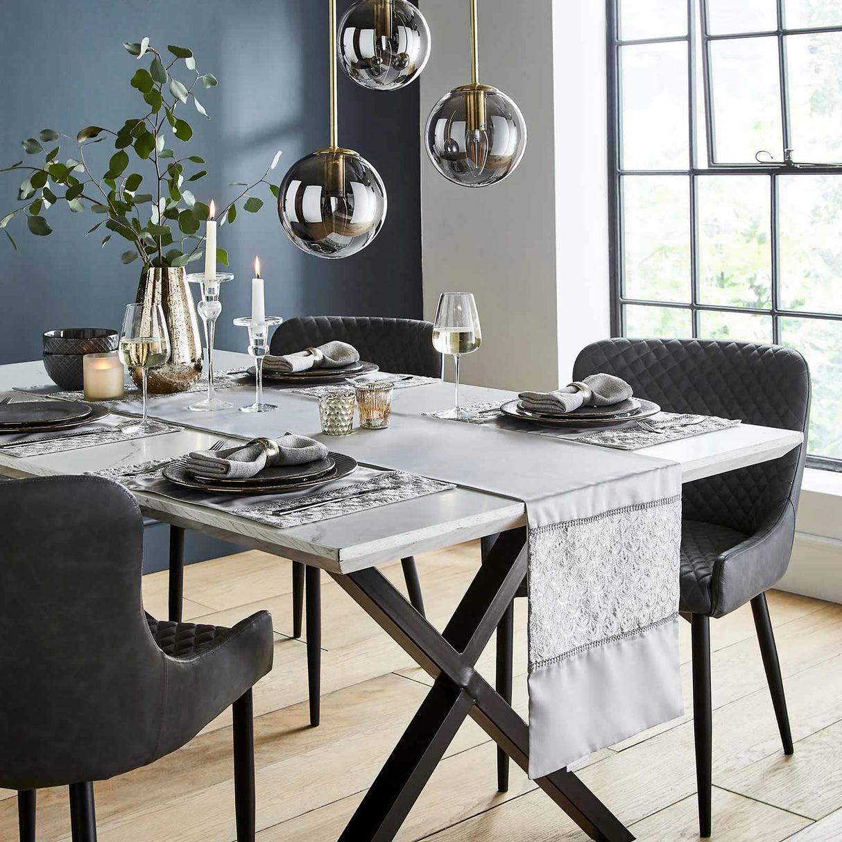 Catherine Lansfield Deco Sequin Placemats 4 Pack 3