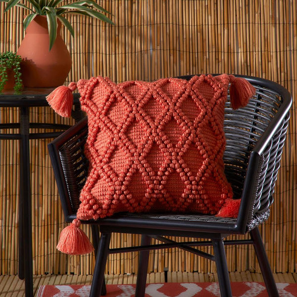 Alda Terracotta Outdoor Cushion Cover